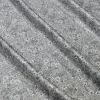 TESSUTO RASATELLO FIORE BIANCO E NERO