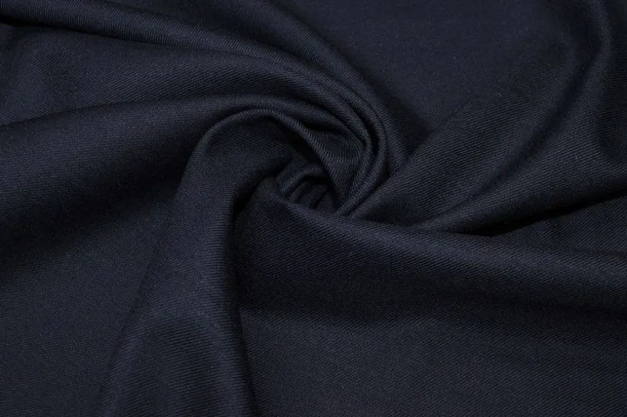 TESSUTO SAGLIA LANA STRETCH BLU