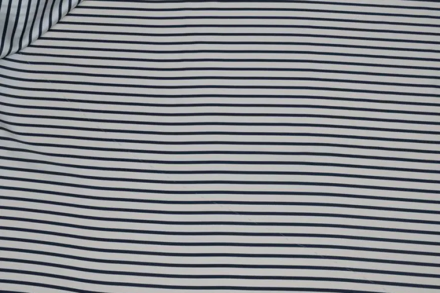 TESSUTO SATIN RIGA BLU