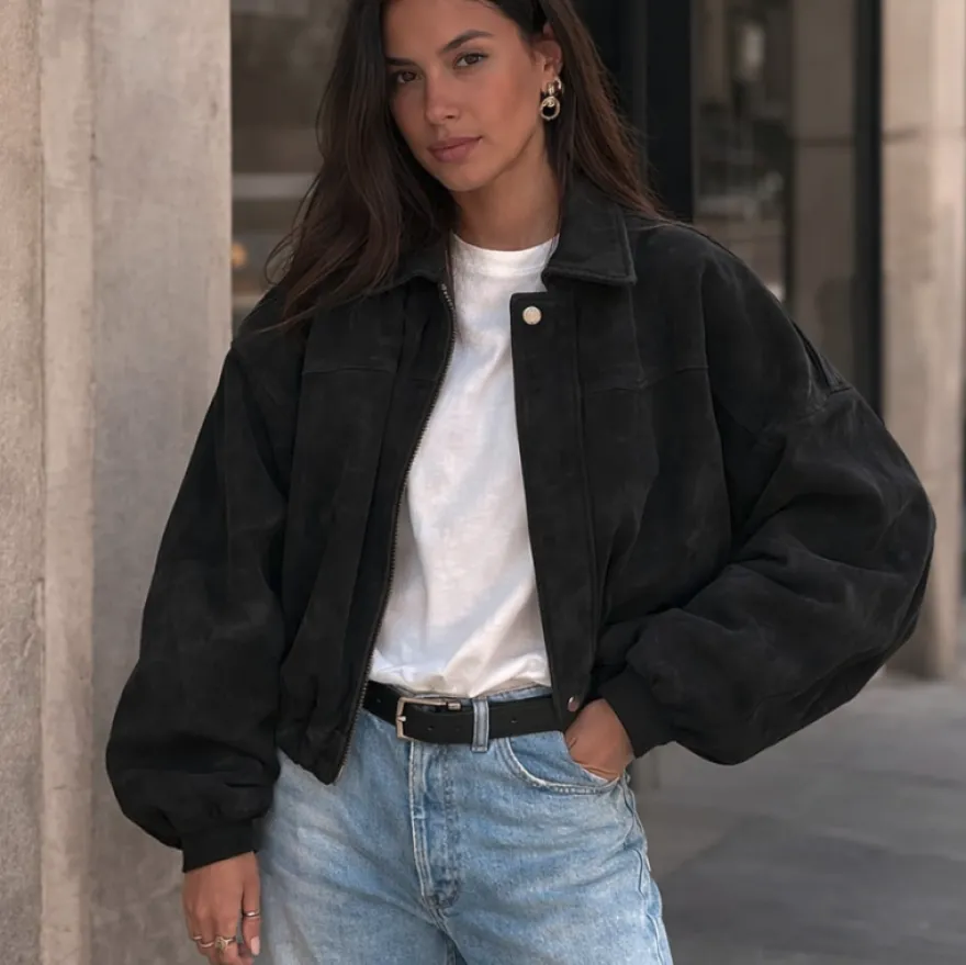 TESSUTO SCAMOSCIATO STRETCH NERO