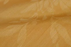 TESSUTO SHANTUNG ARREDO FANTASIA FOLIAGE GIALLO