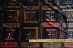 TESSUTO STRETCH CINIGLIA MOSAICO