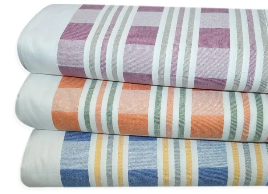 TESSUTO STROFINACCIO PURO COTONE SCACCO LUCCA
