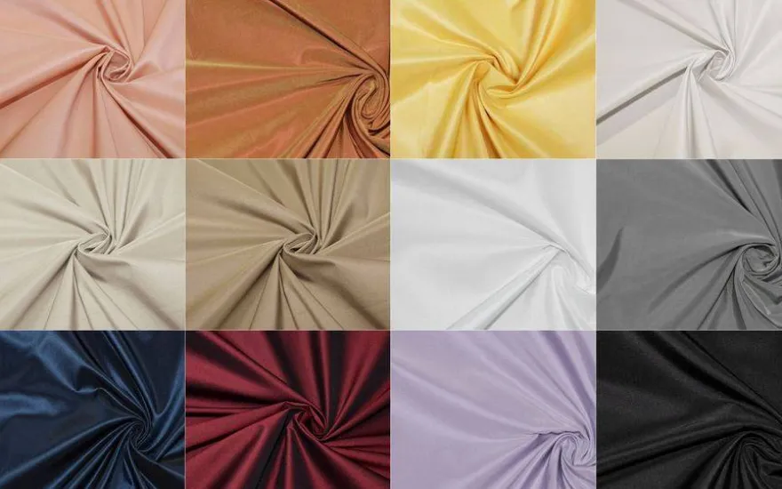 TESSUTO TAFFETA' LISCIO ALTEZZA CM 300