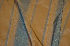 TESSUTO TAFFETAS OPERATO OCRA AZZURRO