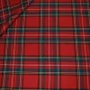TESSUTO TARTAN CLASSICO SCOZZESE ROSSO 800