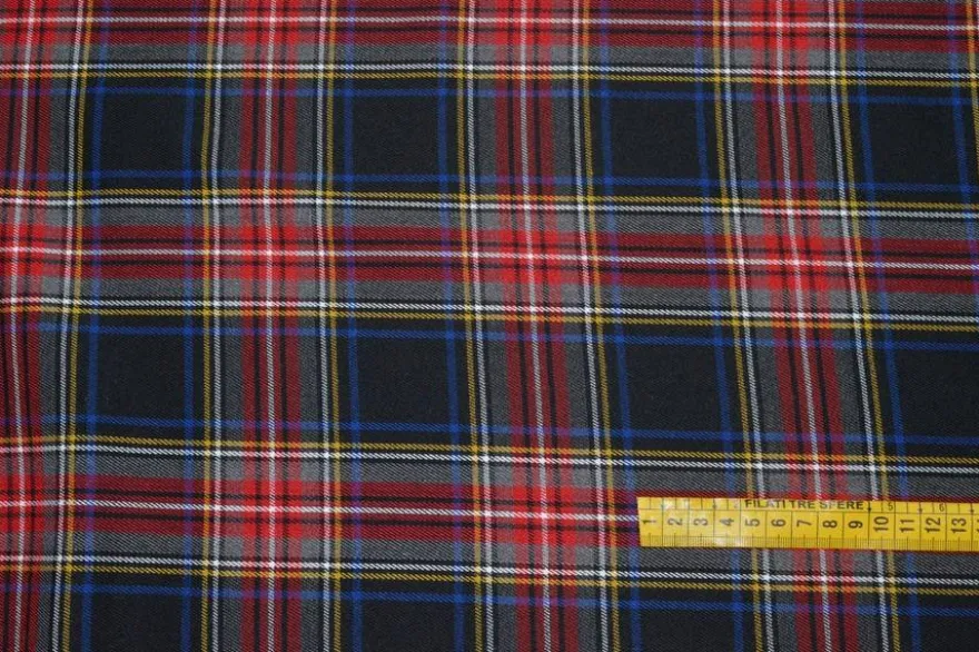 TESSUTO TARTAN FANTASIA 83