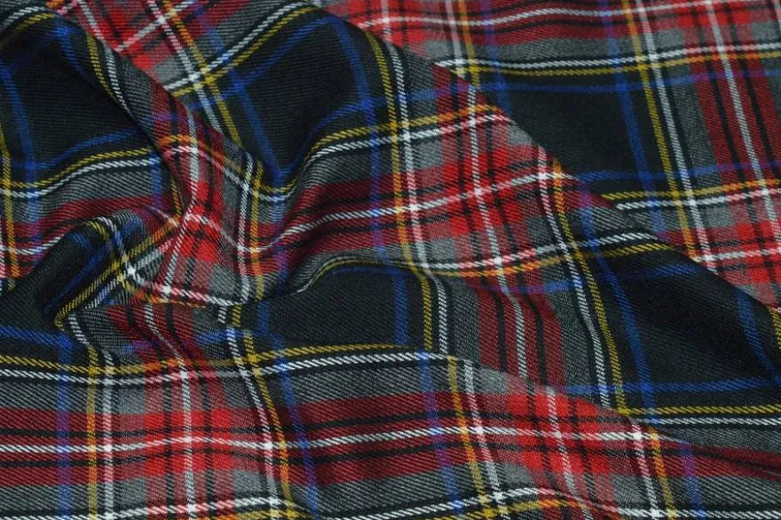 TESSUTO TARTAN FANTASIA 83