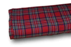 TESSUTO TARTAN ROSSO/GRIGIO