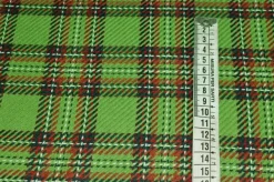 TESSUTO TARTAN SCOZZESE VERDE
