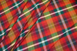 TESSUTO TARTAN STREATCH MULTICOLOR