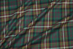 TESSUTO TARTAN STREATCH VERDE 480