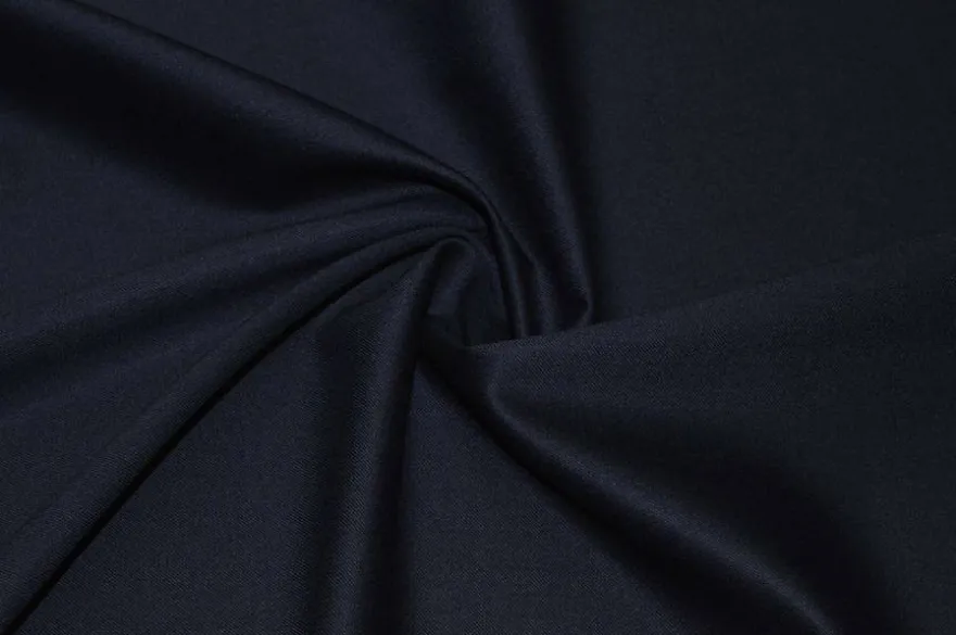 TESSUTO TASMANIA LANA STRETCH BLU CLASSICO
