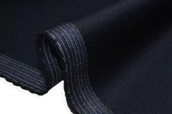 TESSUTO TASMANIA LANA STRETCH BLU CLASSICO