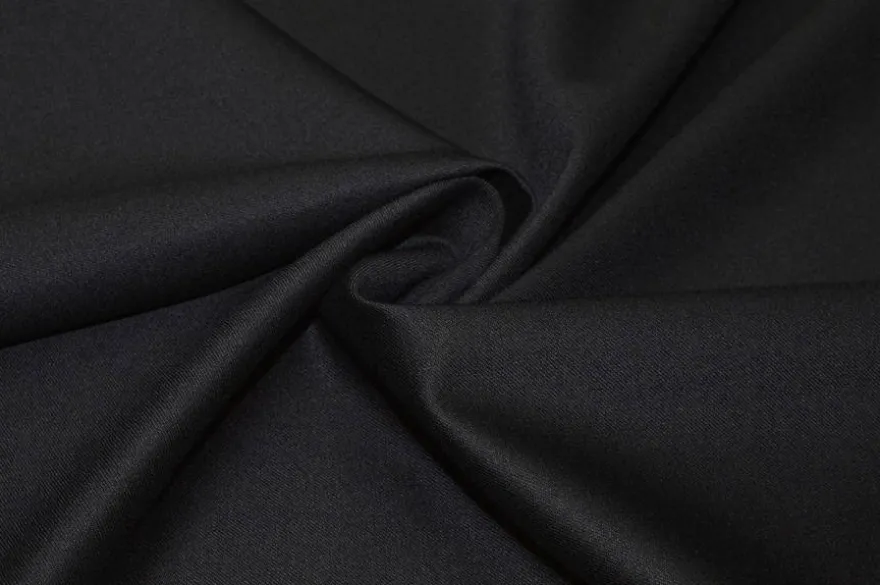 TESSUTO TASMANIA LANA STRETCH NERO