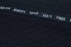 TESSUTO TASMANIA LANA SUPER 120'S SPINATINO BLU NOTTE