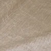 TESSUTO TENDA BEIGE CON FIORI AZZURRI RICAMATI