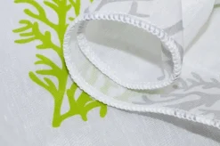 TESSUTO TENDA CORALLO VERDE