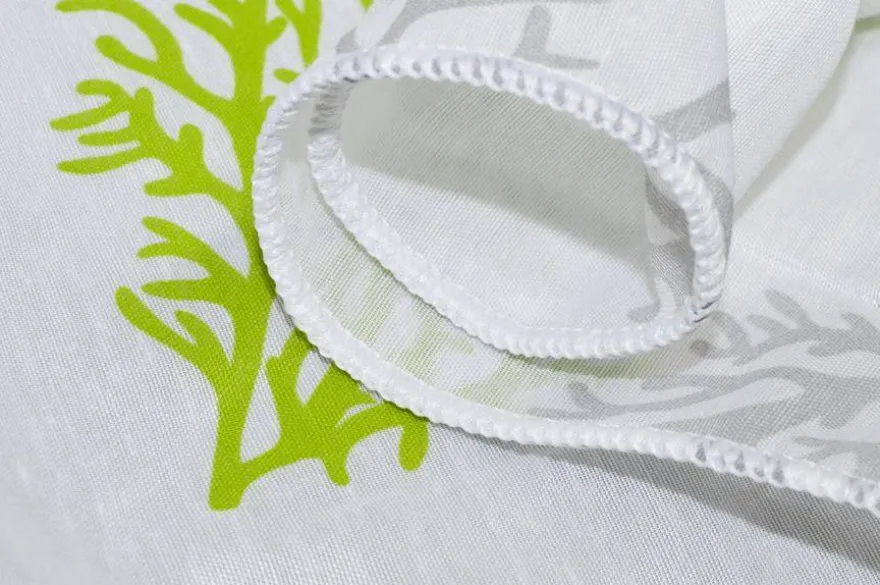 TESSUTO TENDA CORALLO VERDE