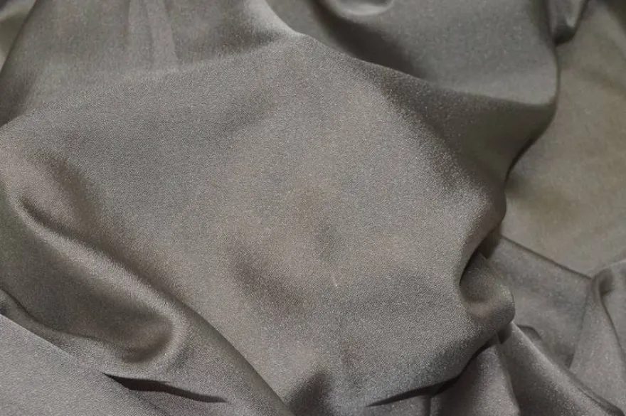 TESSUTO TENDA CREPE GRIGIO