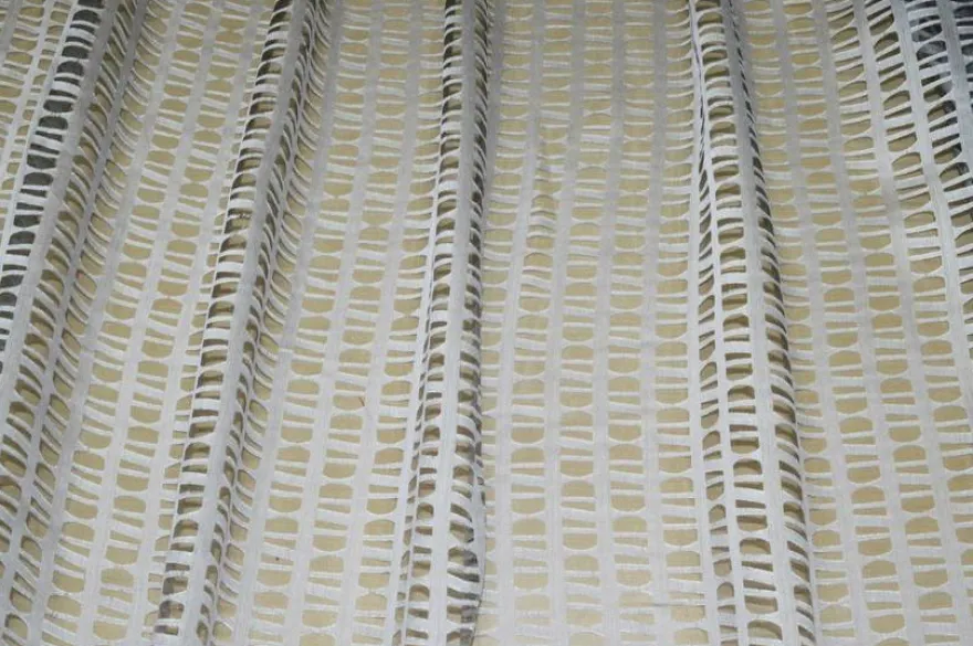 TESSUTO TENDA DEVOREH EFFETTO MOSAICO GRIGIA