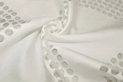 TESSUTO TENDA DIVA DEVOREH BIANCO NATURALE