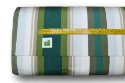 TESSUTO TENDA ESTERNO ALTEZZA CM 280 RIGATO VERDE