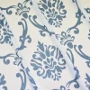 TESSUTO TENDA FANTASIA MEDAGLIONE BLU
