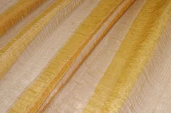 TESSUTO TENDA FASCIATO GIALLO ORO