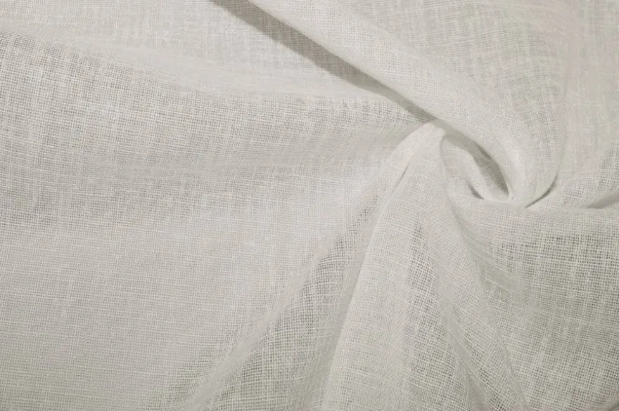 TESSUTO TENDA IGNIFUGO EFFETTO LINO UNITI