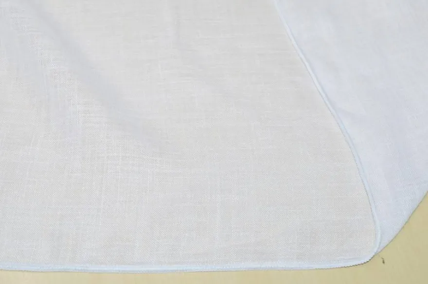 TESSUTO TENDA MISTO LINO ART. JOLE di VIA ROMA 60 col BIANCO