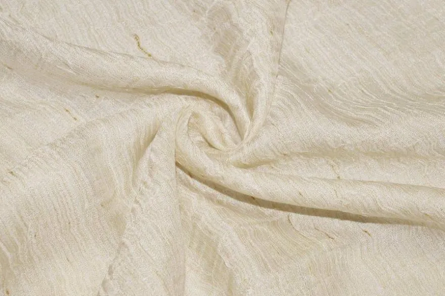 TESSUTO TENDA MISTO SETA BEIGE
