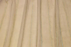 TESSUTO TENDA ORGANZA BEIGE RIGHINA AZZURRA