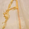 TESSUTO TENDA ORGANZA CON DETTAGLIO PENDENTE