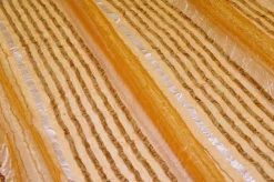 TESSUTO TENDA ORGANZA CON RIGA IN CINIGLIA
