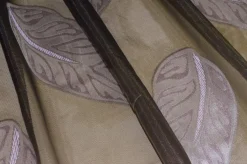 TESSUTO TENDA ORGANZA FANTASIA FOGLIA LILLA