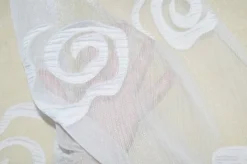TESSUTO TENDA ORGANZA FANTASIA NUVOLA STILIZZATA