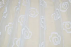 TESSUTO TENDA ORGANZA FANTASIA NUVOLA STILIZZATA