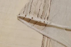 TESSUTO TENDA ORGANZA FASCIATO BEIGE