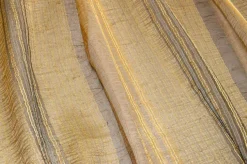 TESSUTO TENDA ORGANZA ORO BLU