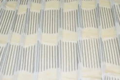 TESSUTO TENDA ORGANZA RICAMATA NERO GRIGIO