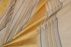 TESSUTO TENDA ORGANZA RIGHINO ORO BLU