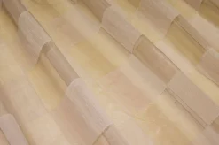 TESSUTO TENDA ORGANZA SCACCO BEIGE