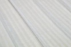 TESSUTO TENDA ORGANZA STROPICCIATA RIGHINA BIANCA