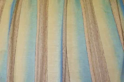 TESSUTO TENDA ORGANZA STROPICCIATA RIGA AZZURRA