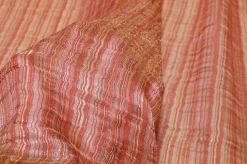 TESSUTO TENDA ORGANZA STROPICCIATA ARANCIO