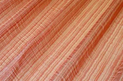 TESSUTO TENDA ORGANZA STROPICCIATA ARANCIO