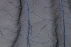 TESSUTO TENDA ORGANZA STROPICCIATA BLU