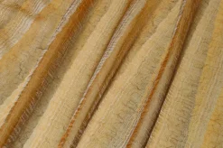 TESSUTO TENDA ORGANZA STROPICCIATA SFUMATA ARANCIO