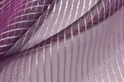 TESSUTO TENDA ORGANZA VIOLA RIGHINO ARGENTO